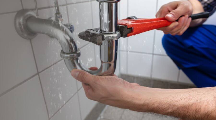 Indoor tankless water heater installation in Essex, MO